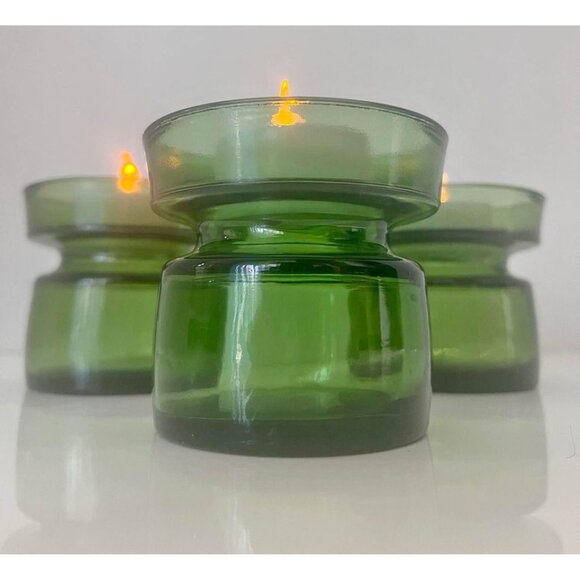 VTG3 Danish Dansk Candle Holder Jens Quistgaard Tealight Votive Candle Glass